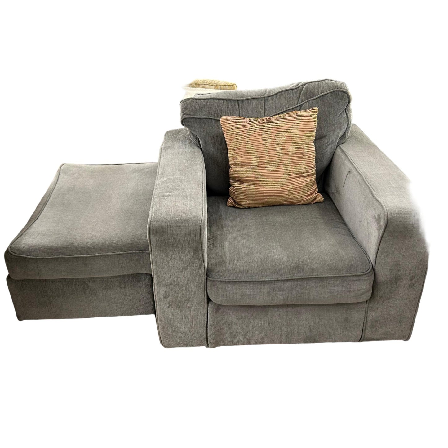 Grey 4 Pc. Sofa Set