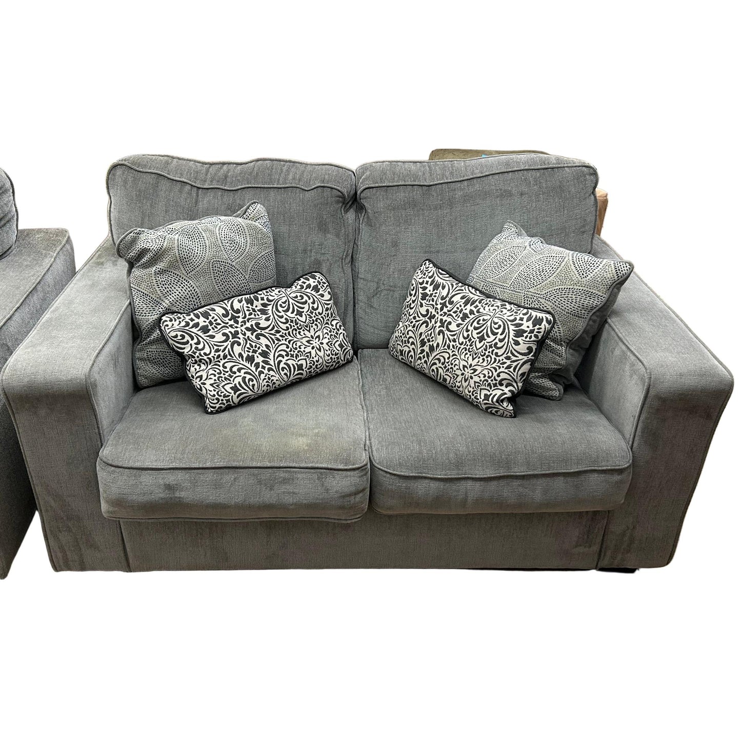 Grey 4 Pc. Sofa Set
