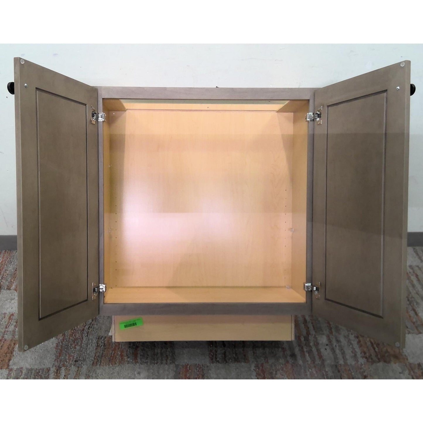 33" Gray Base Cabinet