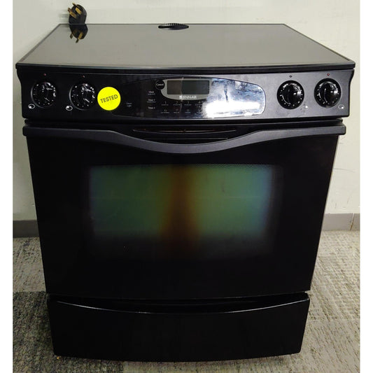 Black Jenn Air Electric Stove