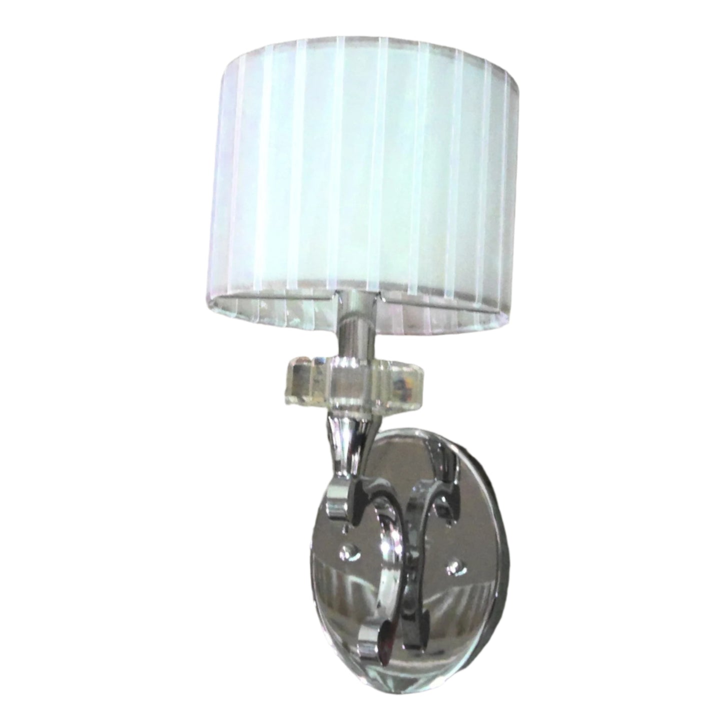 1-Light Chrome Sconce