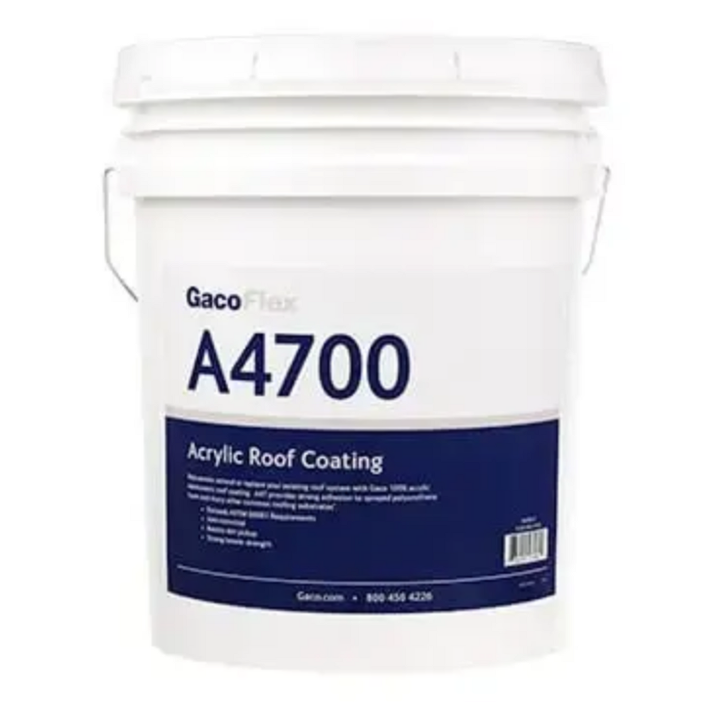 Acrylic Elastomeric White Roof Coating - 5 Gallon