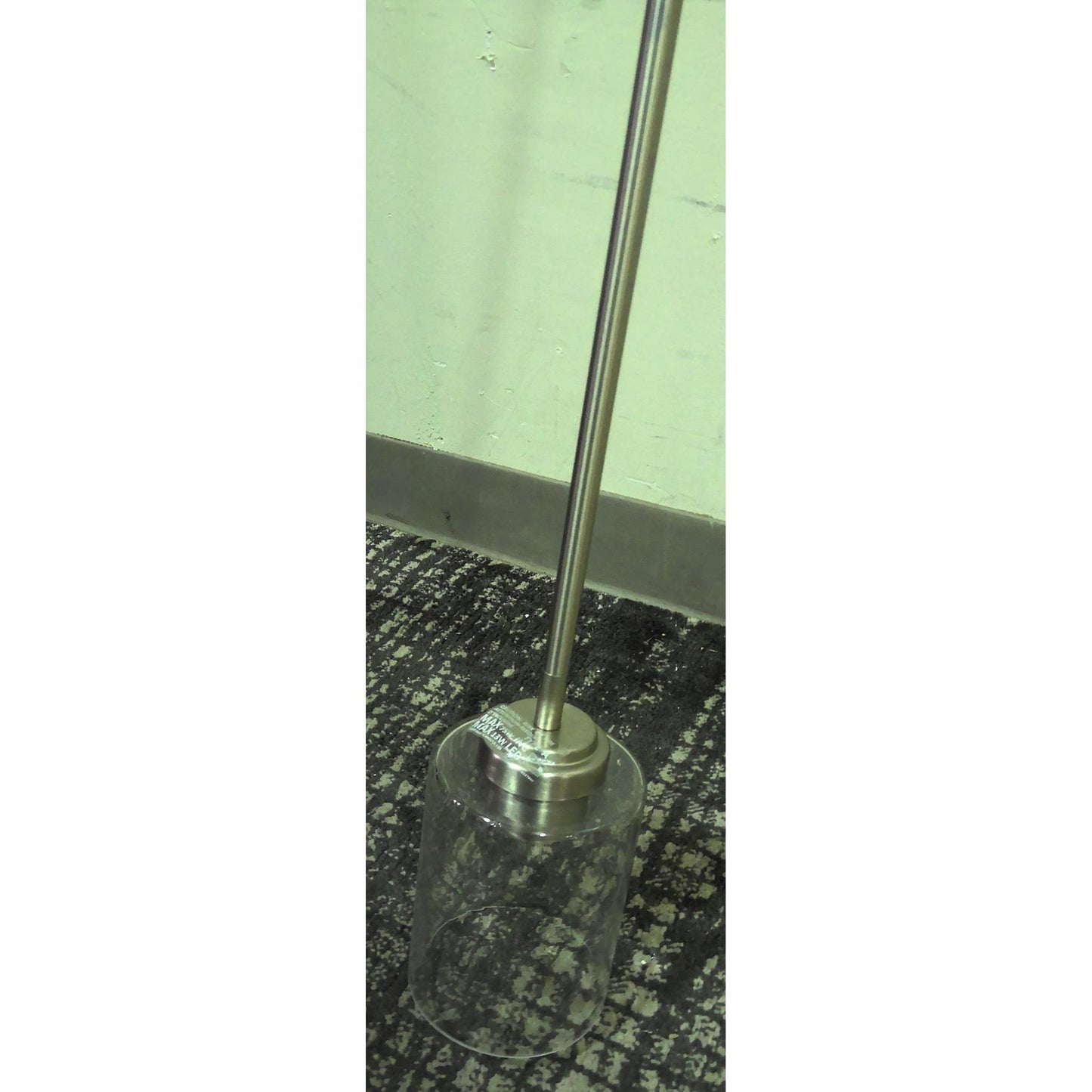 Modern Pendant Light with Brushed Nickel Finish