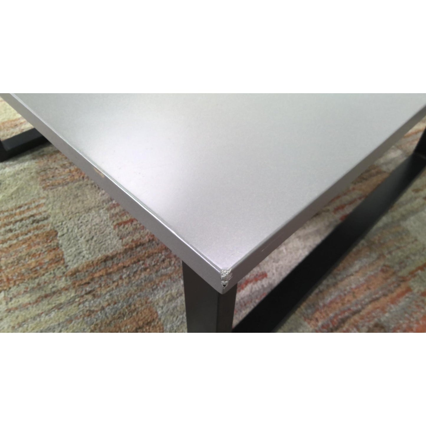 40" Gray Coffee Table