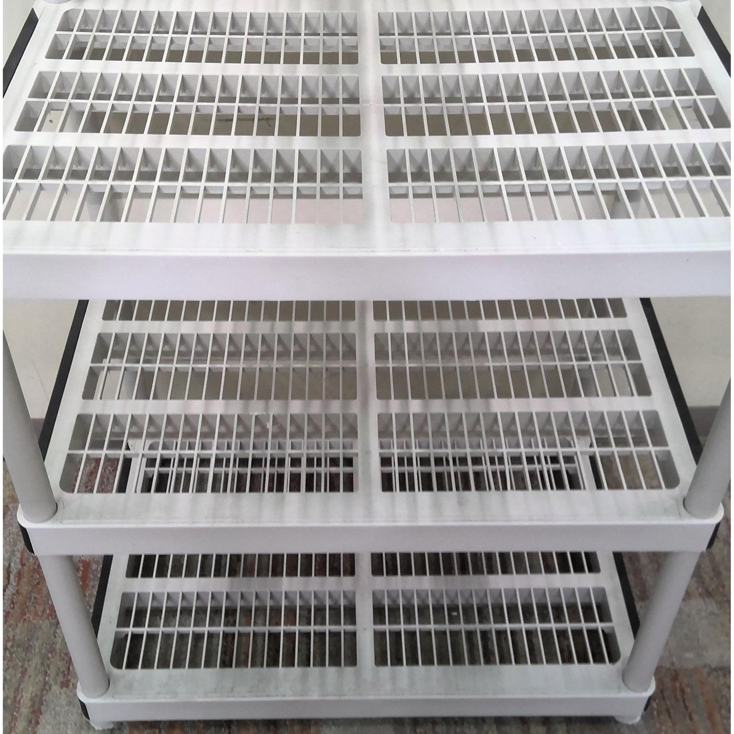 36" 5 Tier Multi-Purpose Plastic Garage Storage Shelving Unit