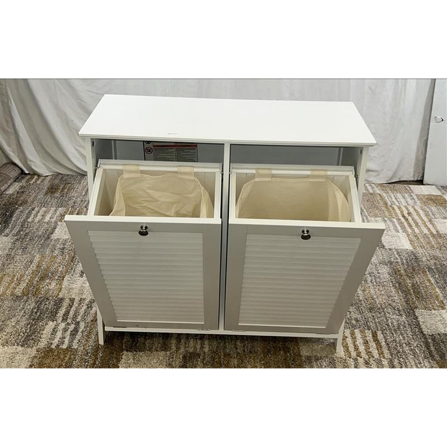Double Tilit Out Laundry Hamper