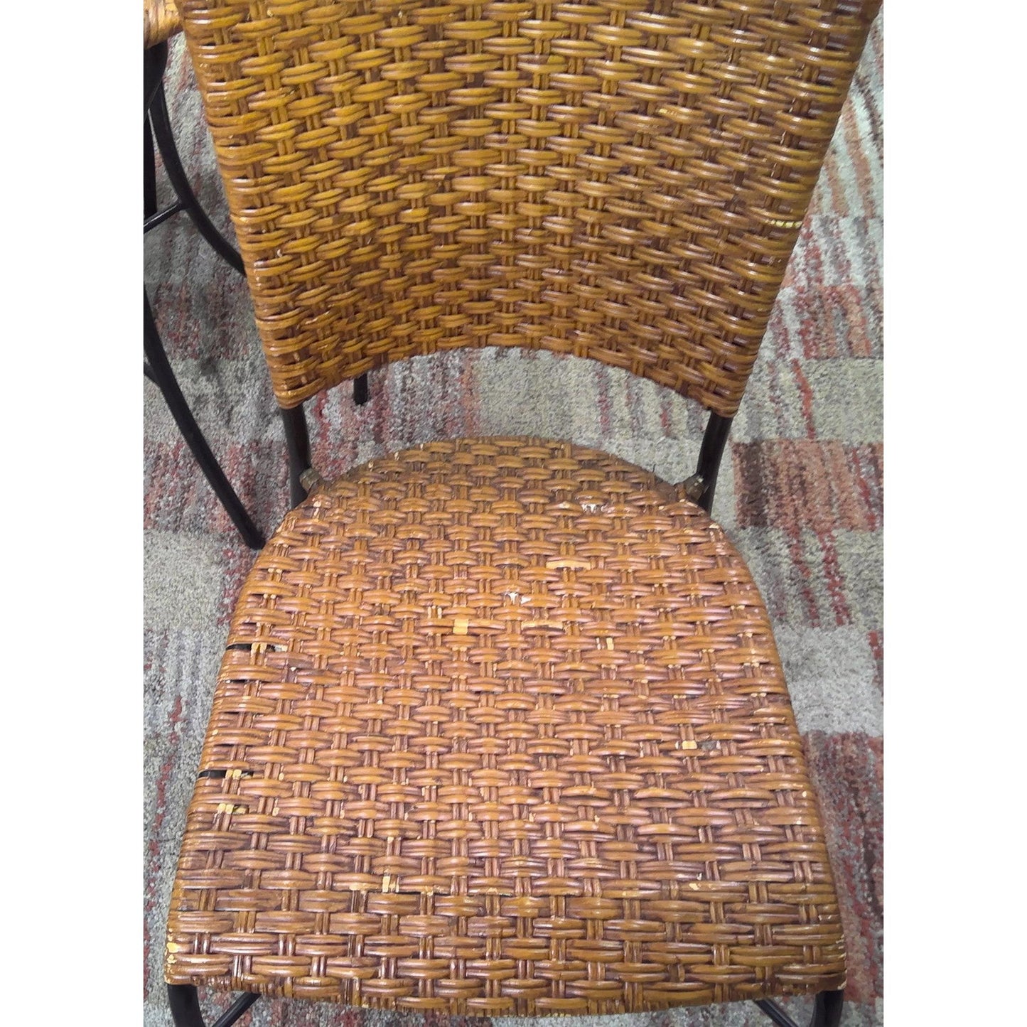 5 Piece Wicker Dining Set