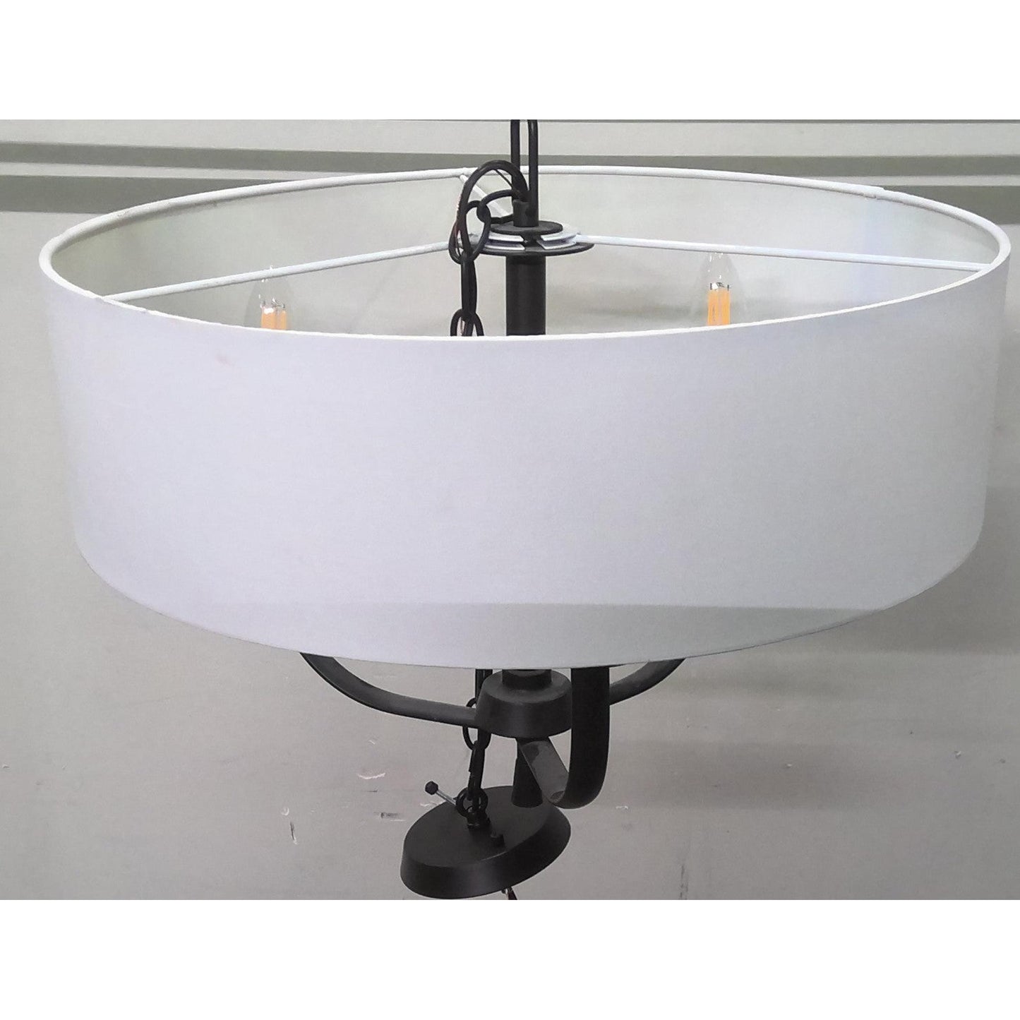 3-Light Matte Chandelier