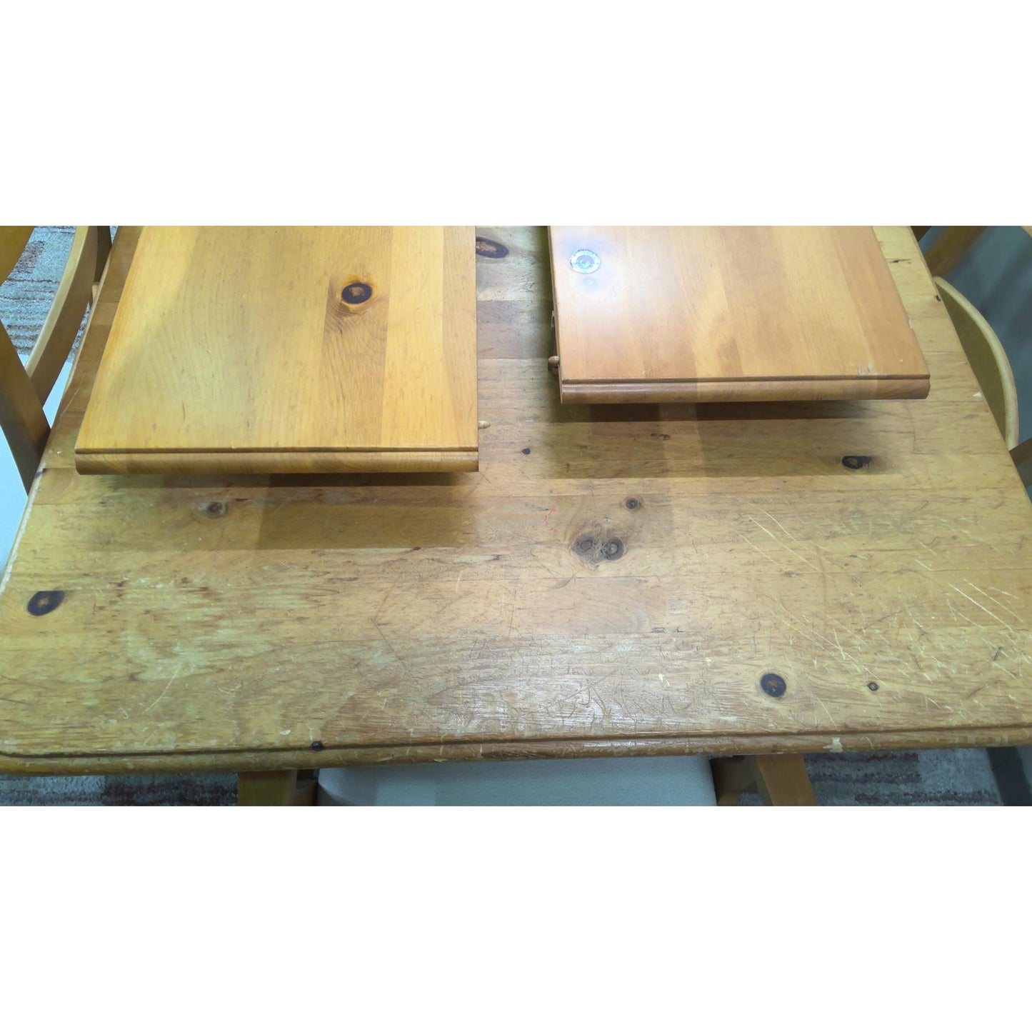 7-Piece Extendable Wood Dining Set