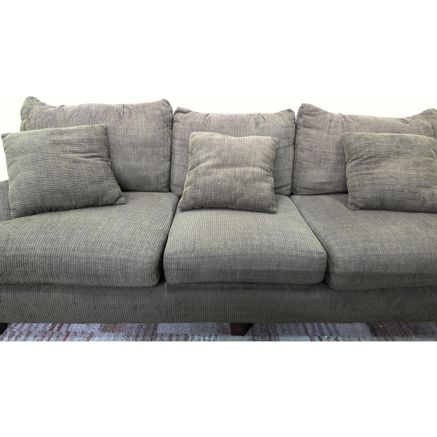 100" Green Sofa
