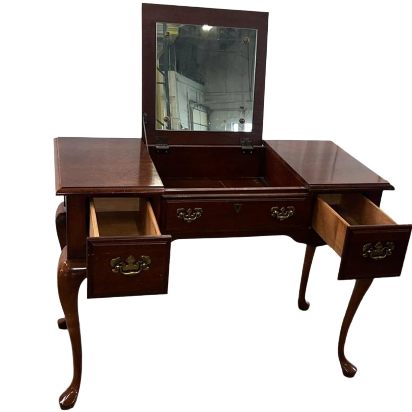 Cherry Flip-Top Vanity