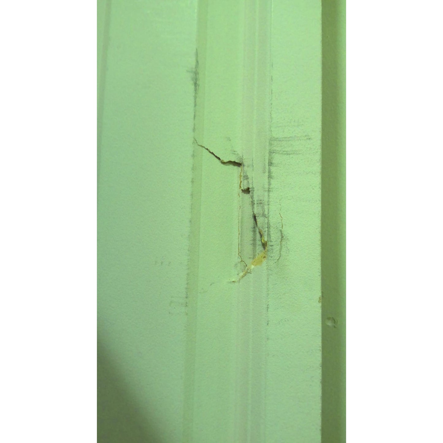 9" x 79" White Closet Bi-Fold Door Slab