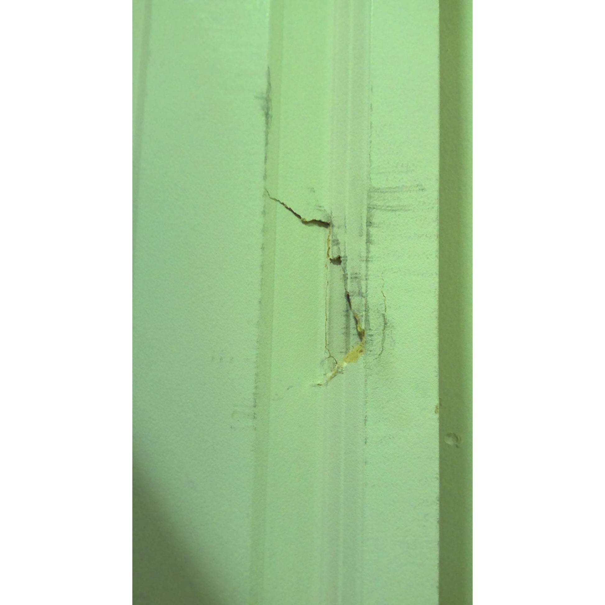 9" x 79" White Closet Bi-Fold Door Slab