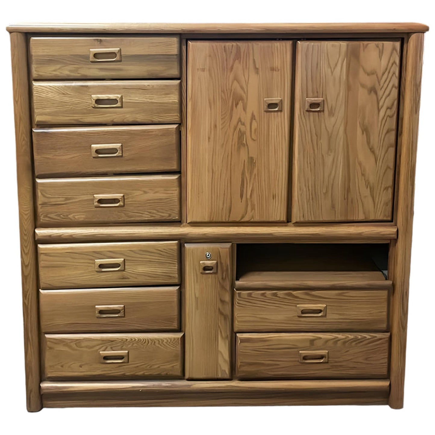 4-Piece Oak Bedroom Set
