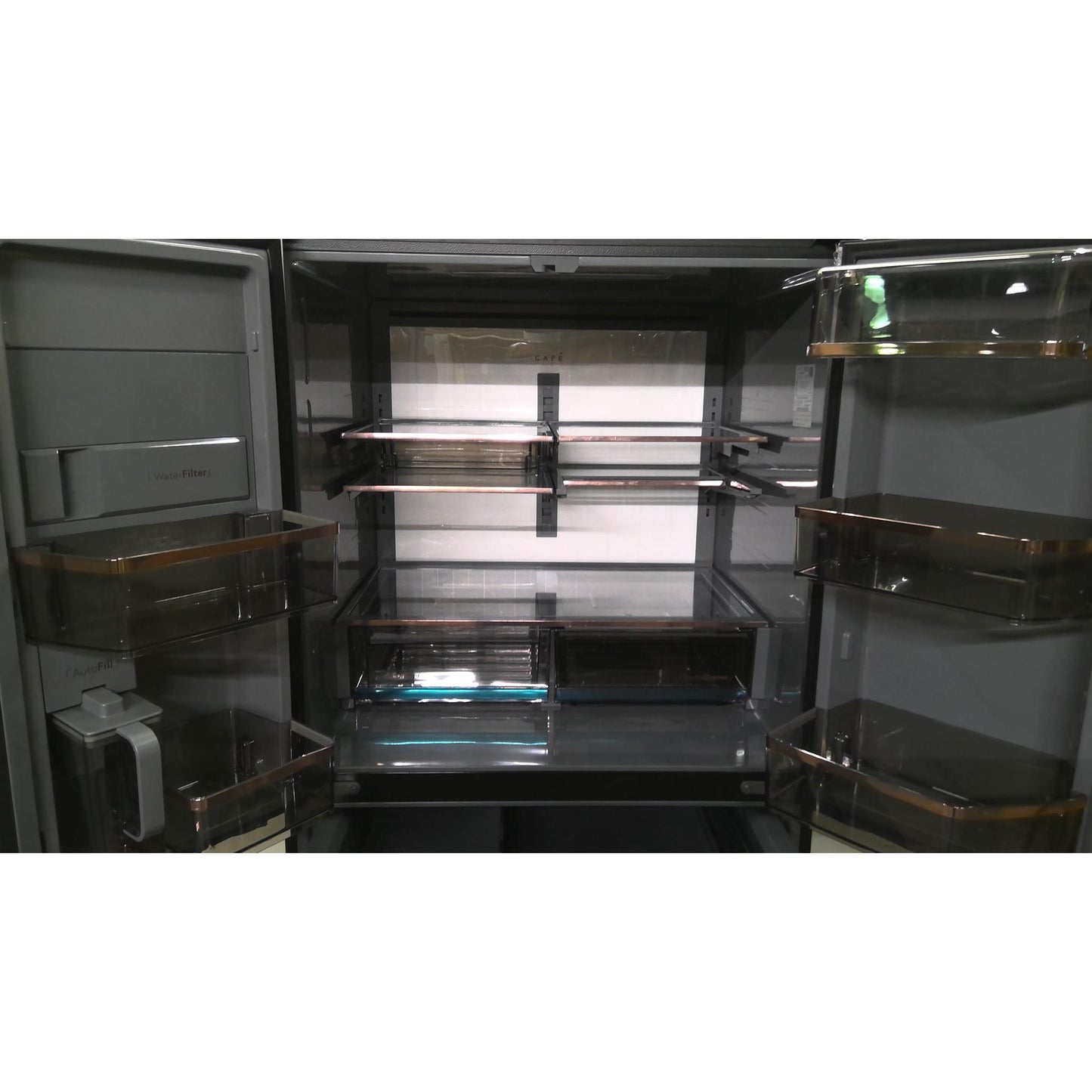 ReStore Select x Café ENERGY STAR 28.7 Cu. Ft. Smart 4-Door French-Door Refrigerator With Dual-Dispense AutoFill Pitcher - RZ139927 - FL
