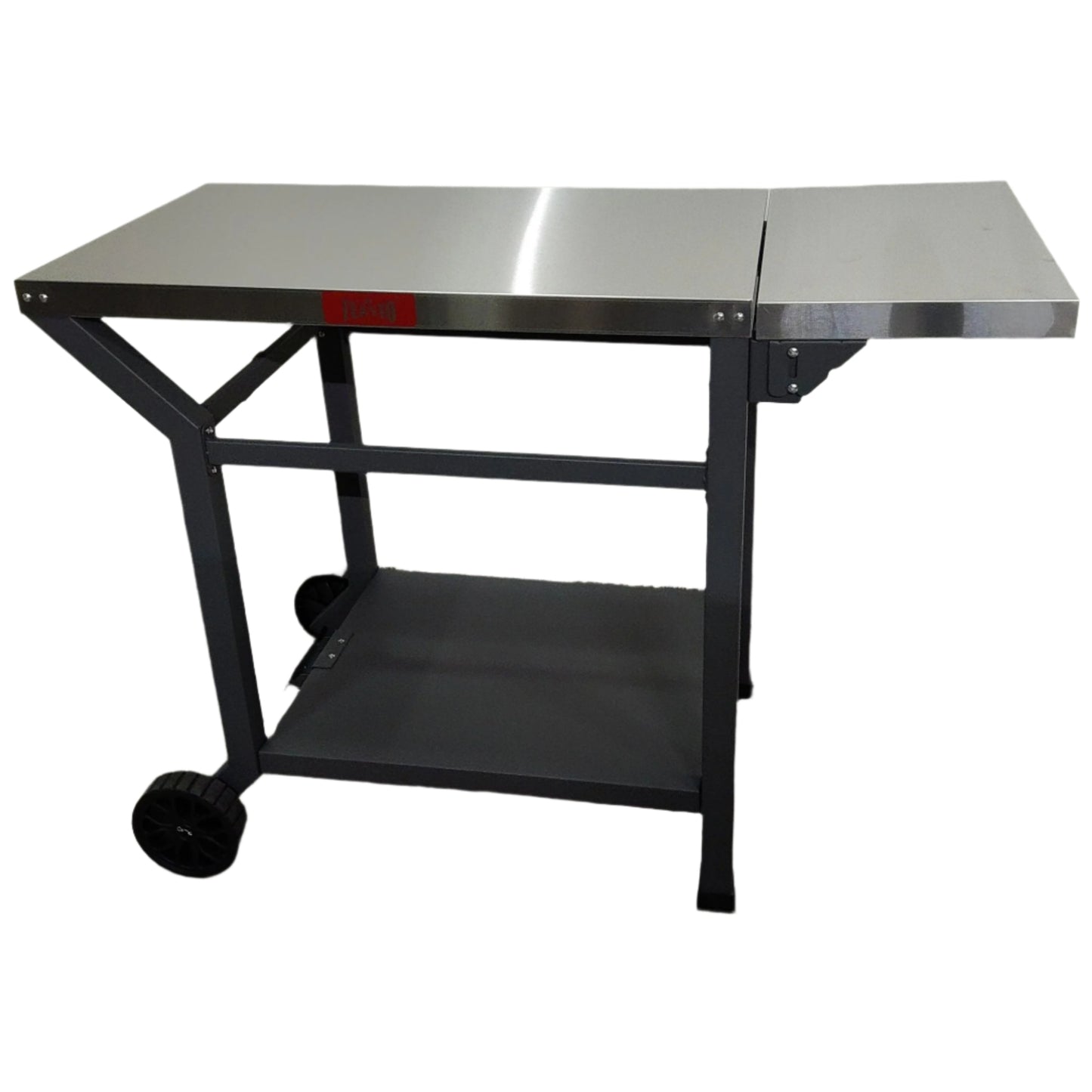 Stainless-Steel Grill Cart, front