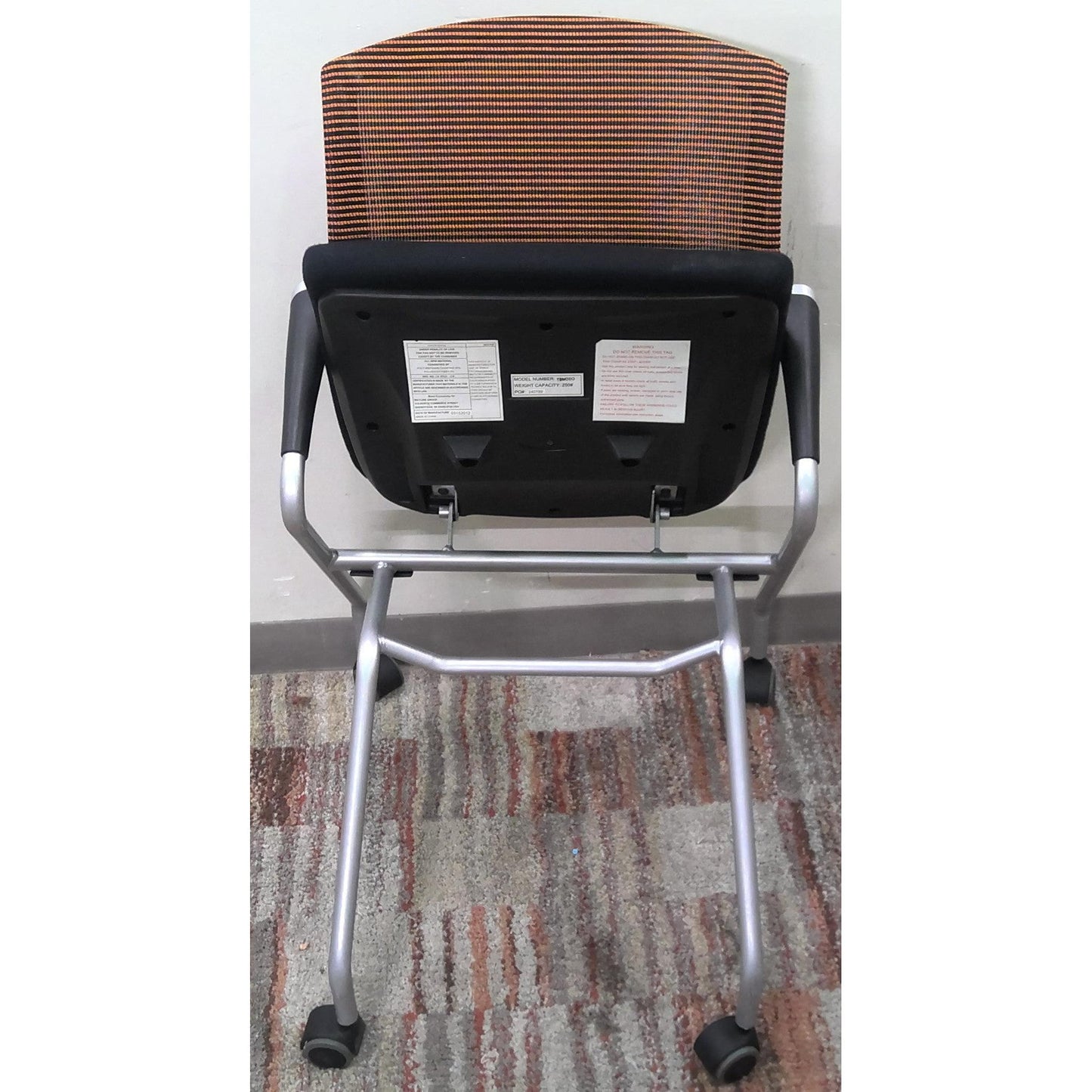 Orange and Black Office Chair