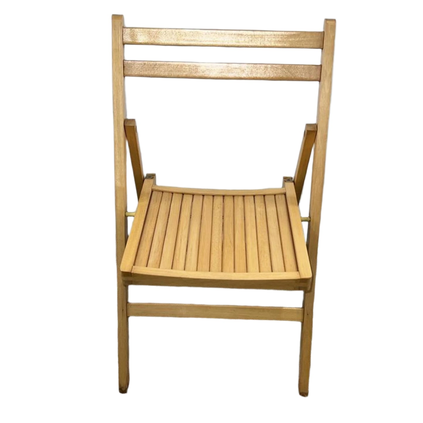 Slatted Wood Folding Chair