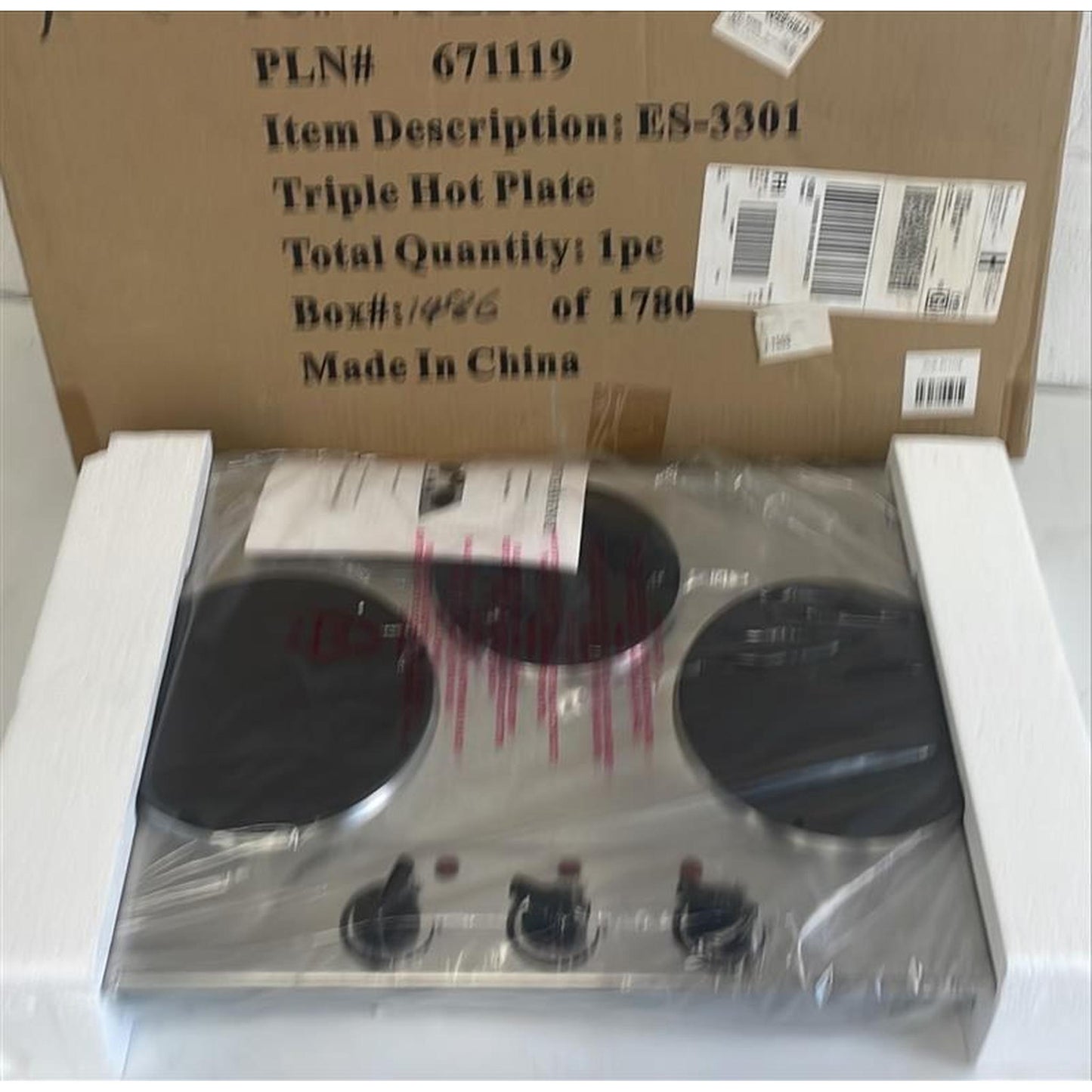 Triple Hot Plate