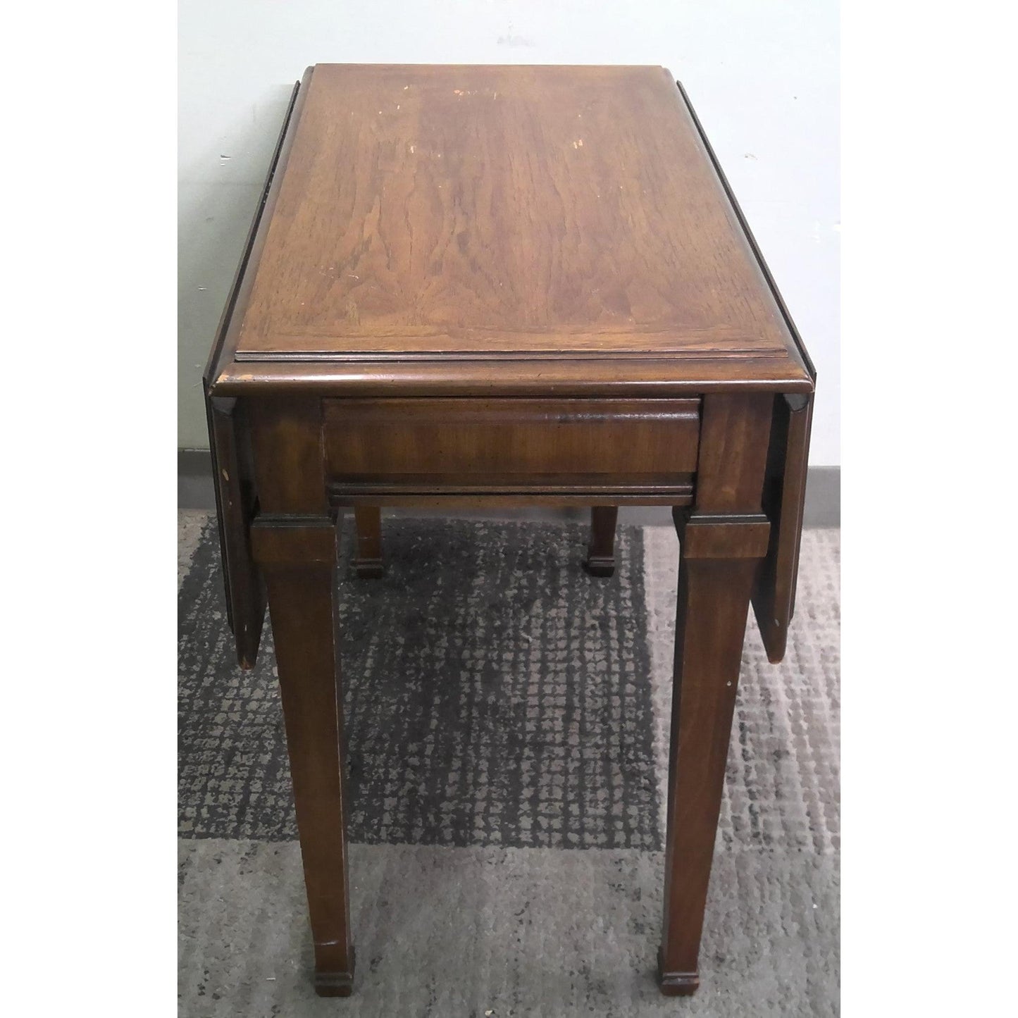 End Table with Fold Down Sides