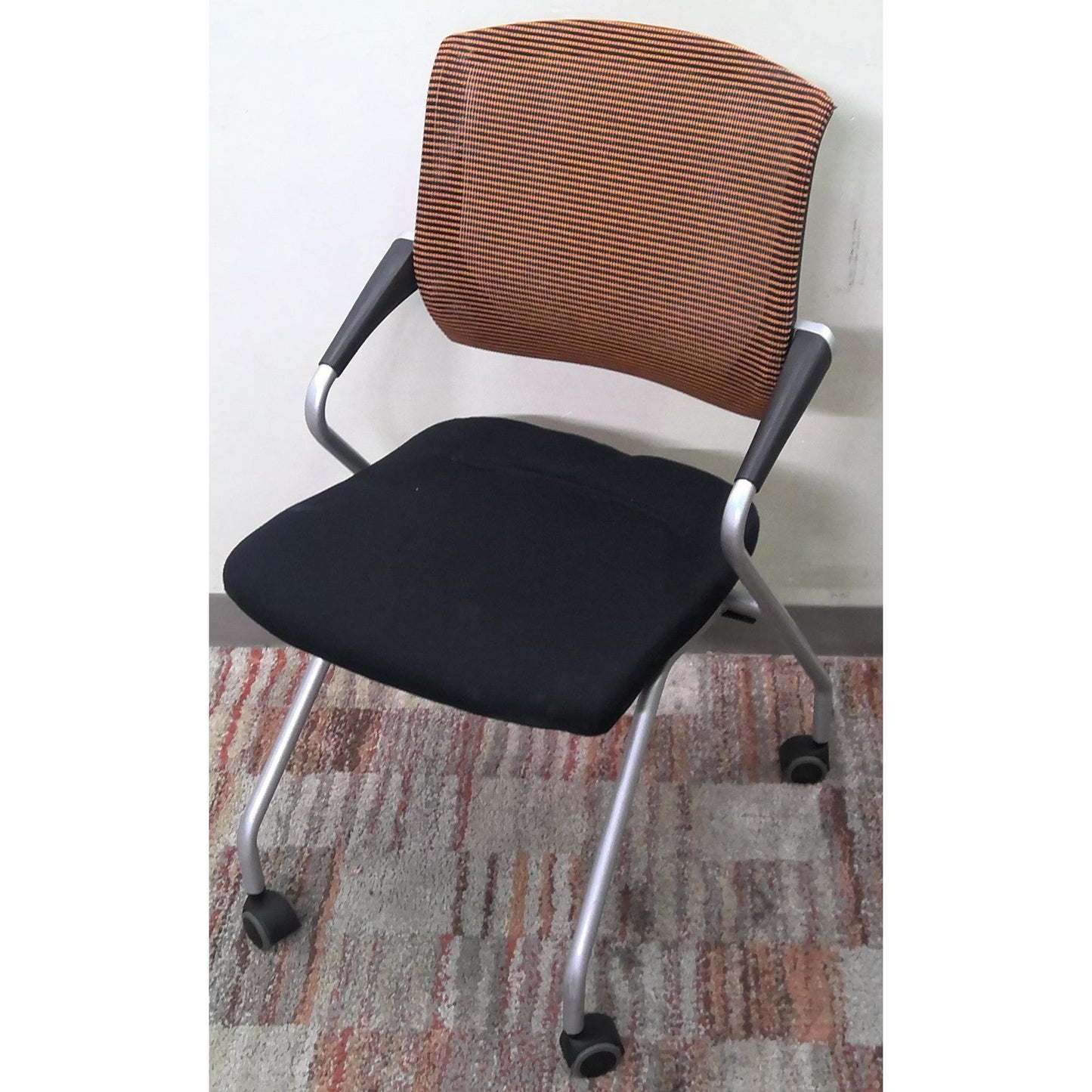 Orange and Black Office Chair