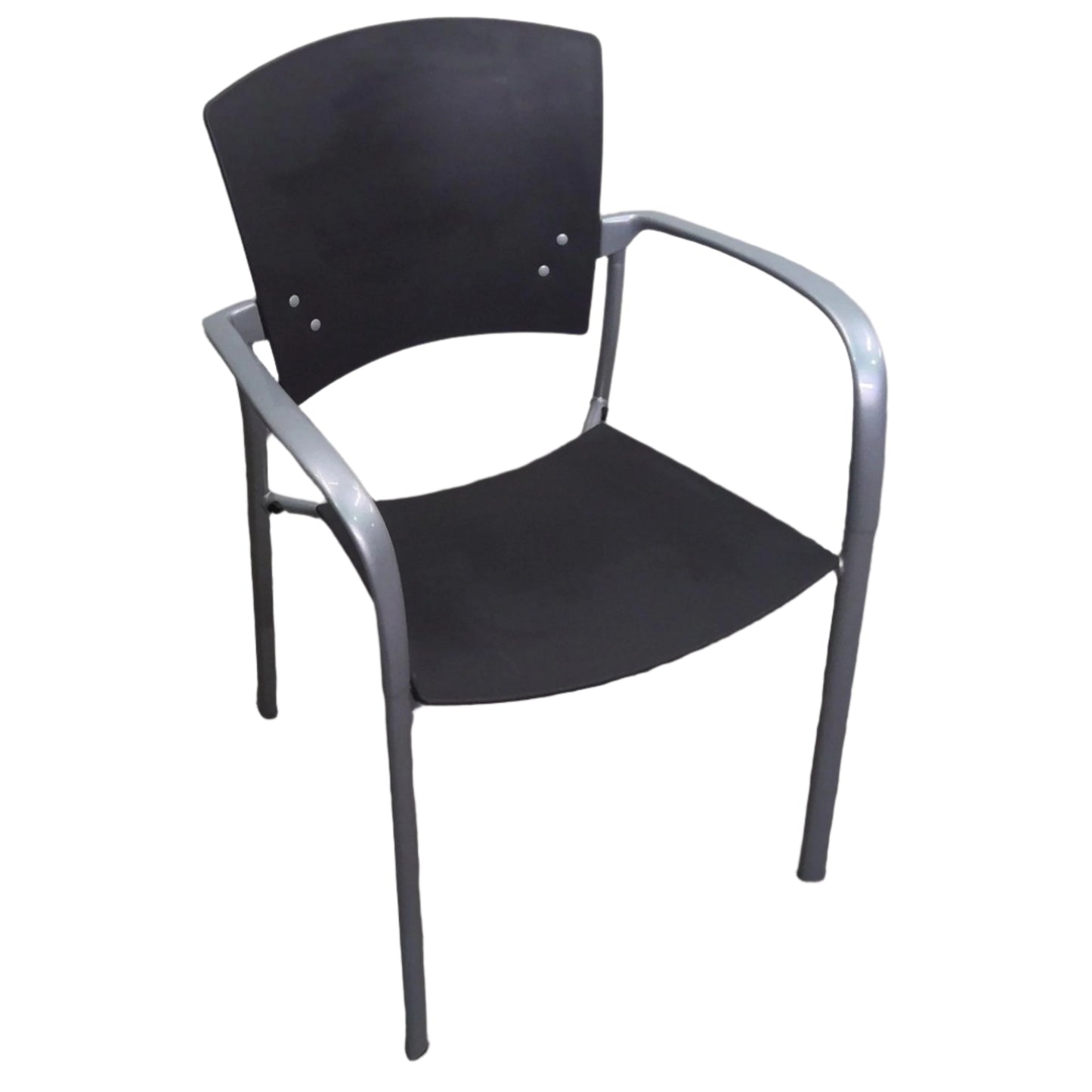 Black Guest Chair, left