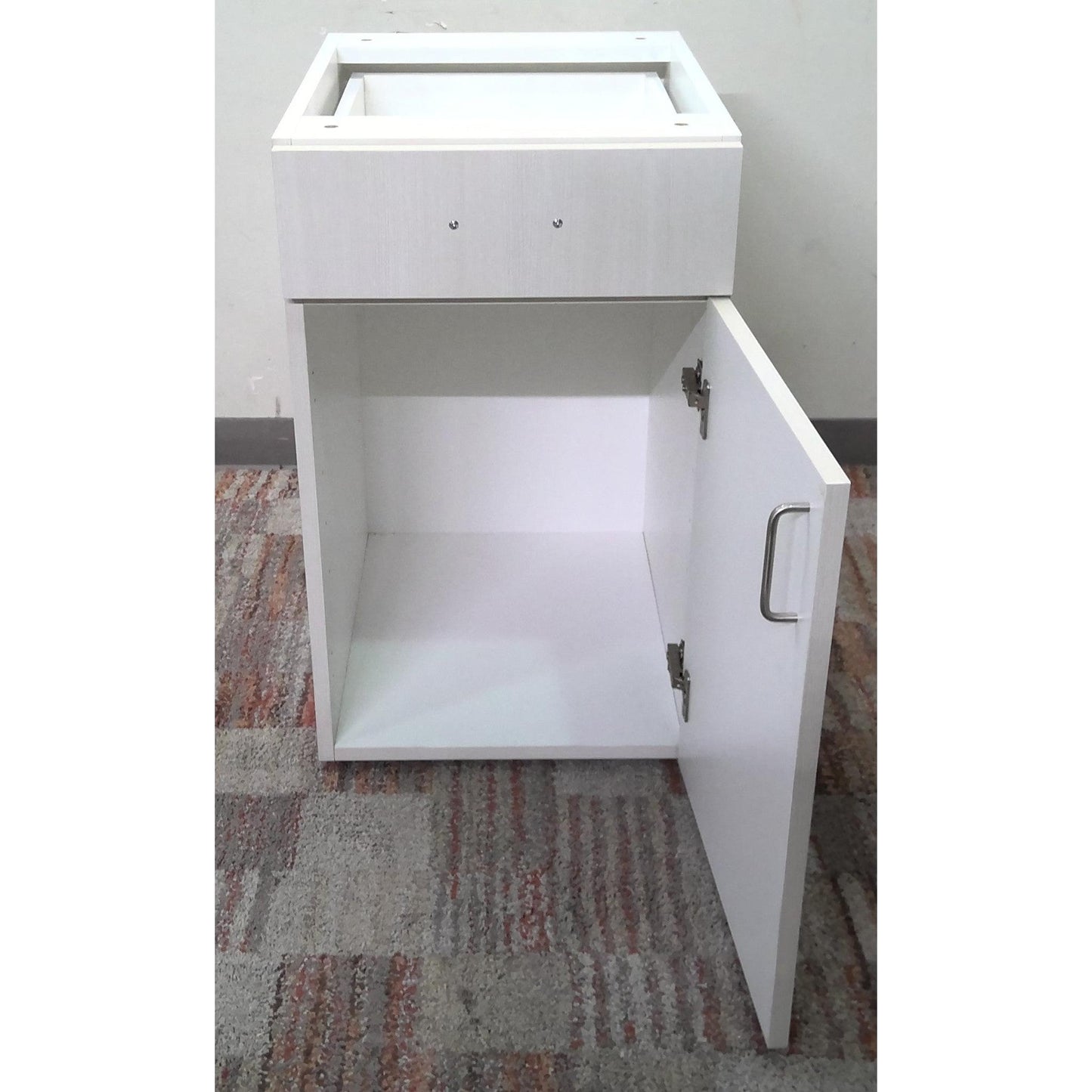 18" White Base Cabinet