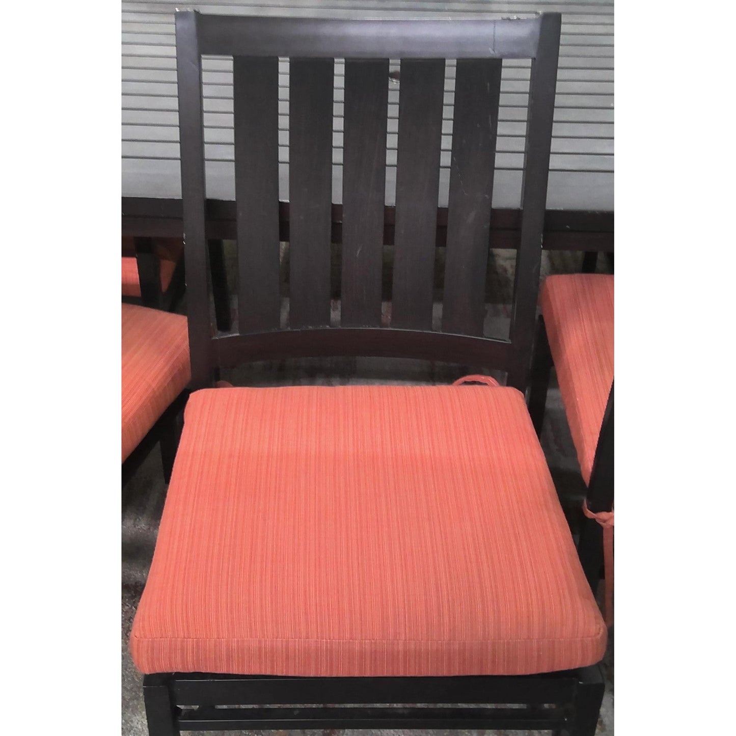 72" Metal Patio Table with 8 Chairs