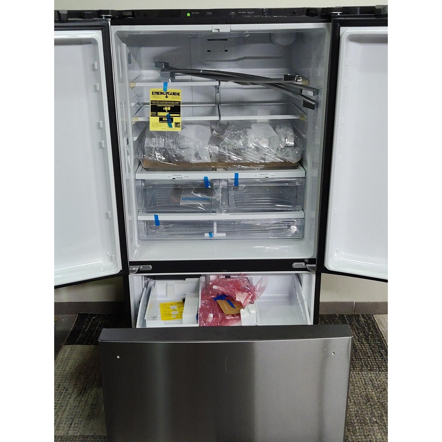ReStore Select x GE Energy Star 27 Cu. Ft. Fingerprint Resistant French Door Refrigerator - FA316958 - FL