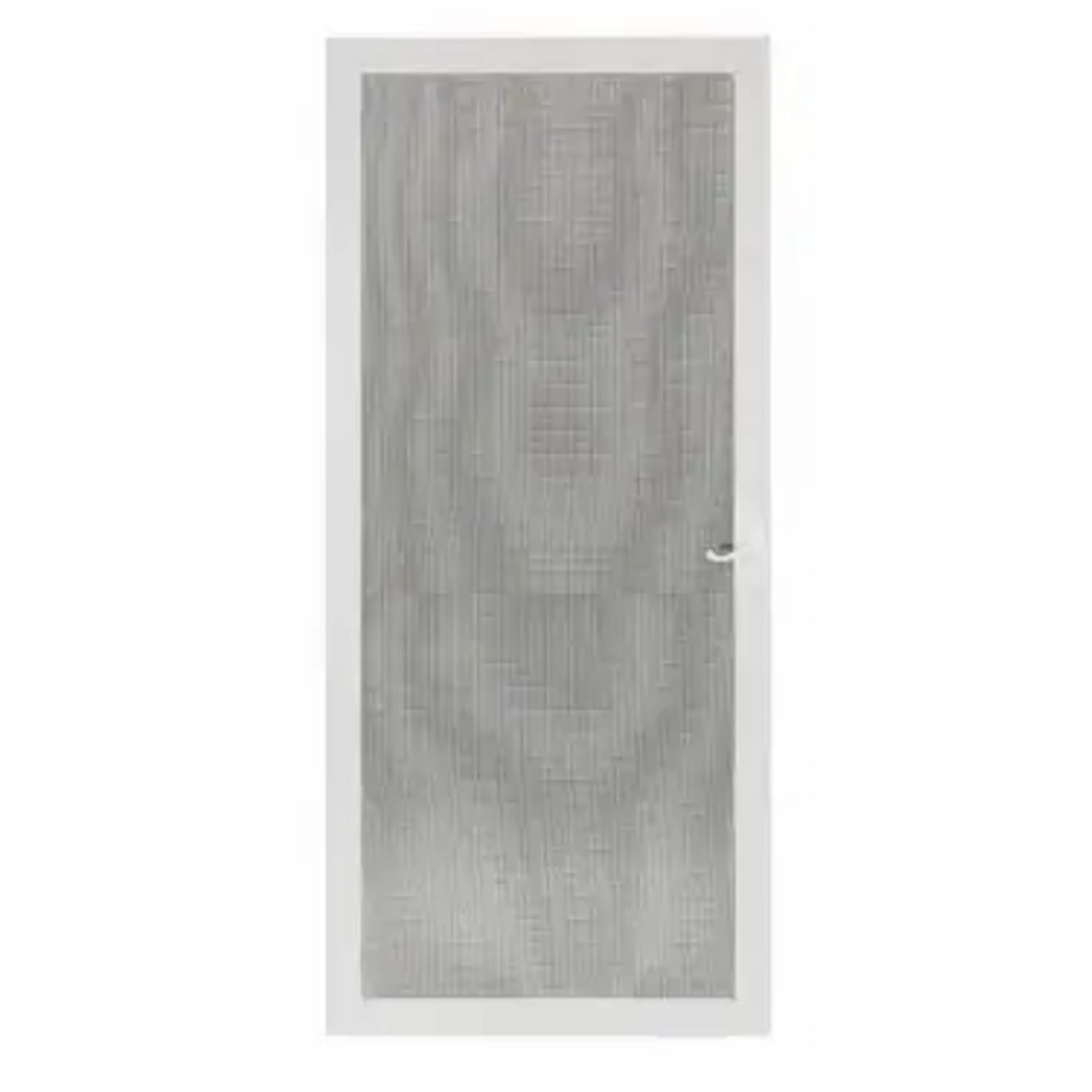 36" x 81" White Full View Screen Door
