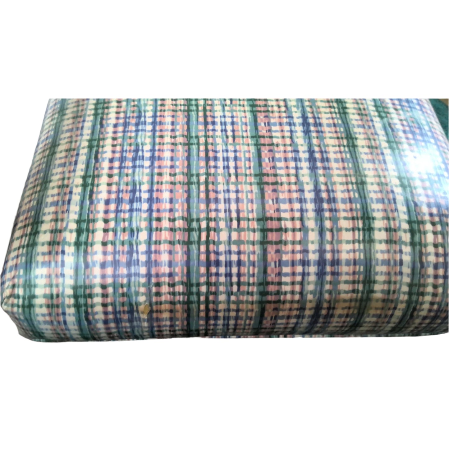 Vintage Armchair with Blue Upholstery