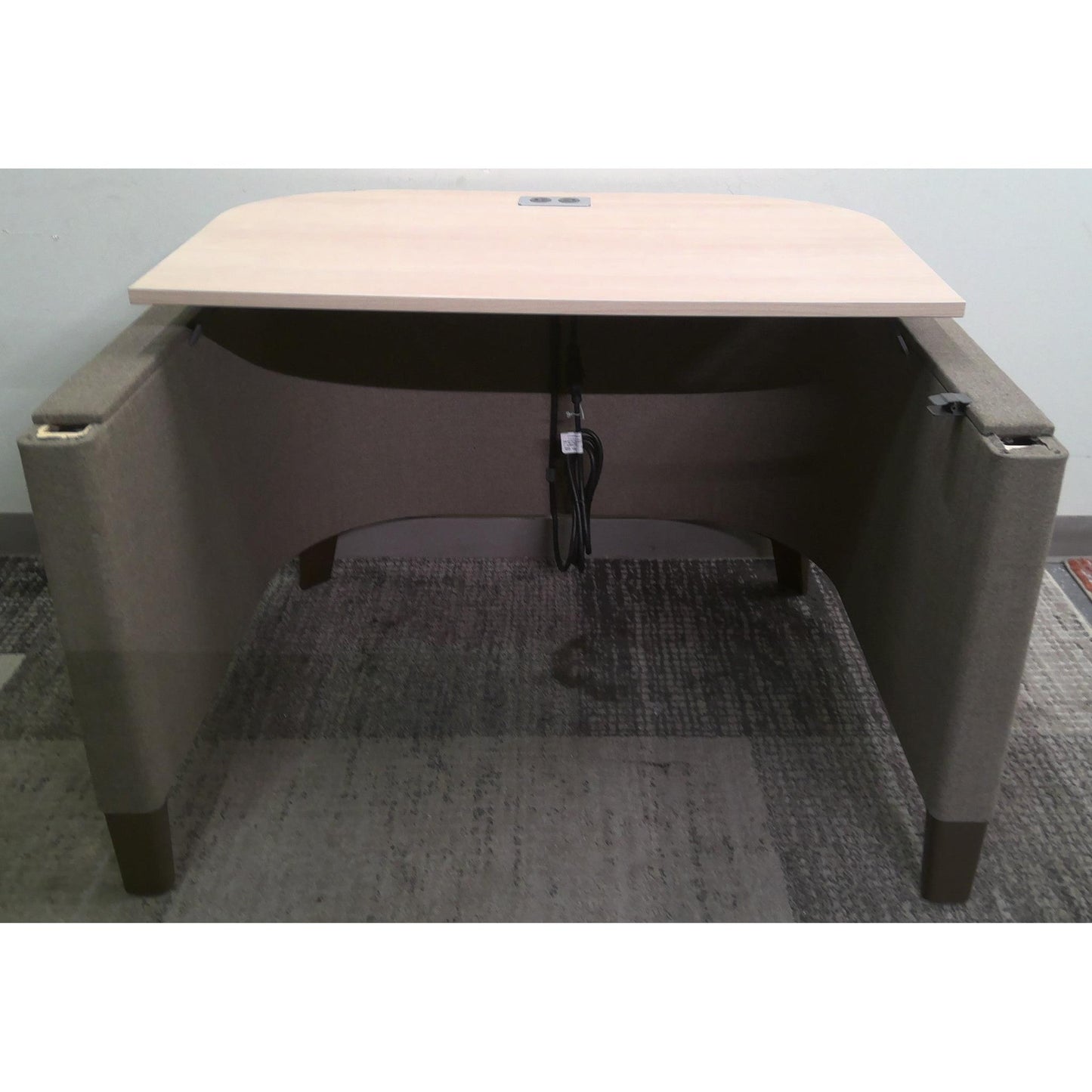Desk with Outlet