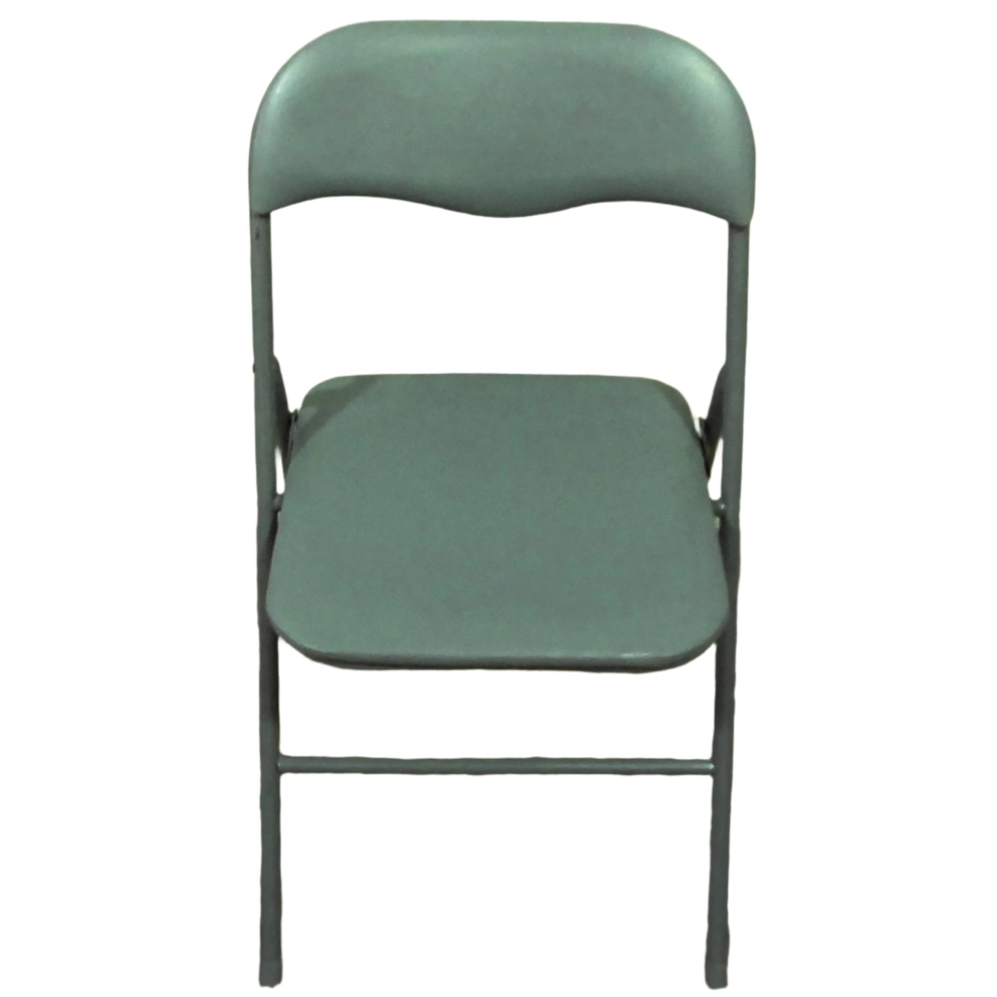 Gray Metal Folding Chair