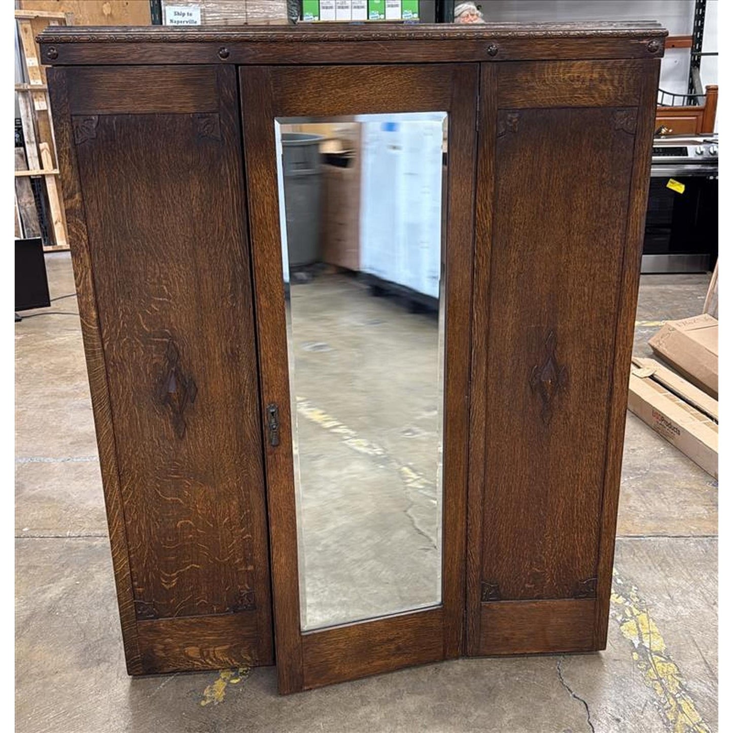 Wardrobe with Mirror