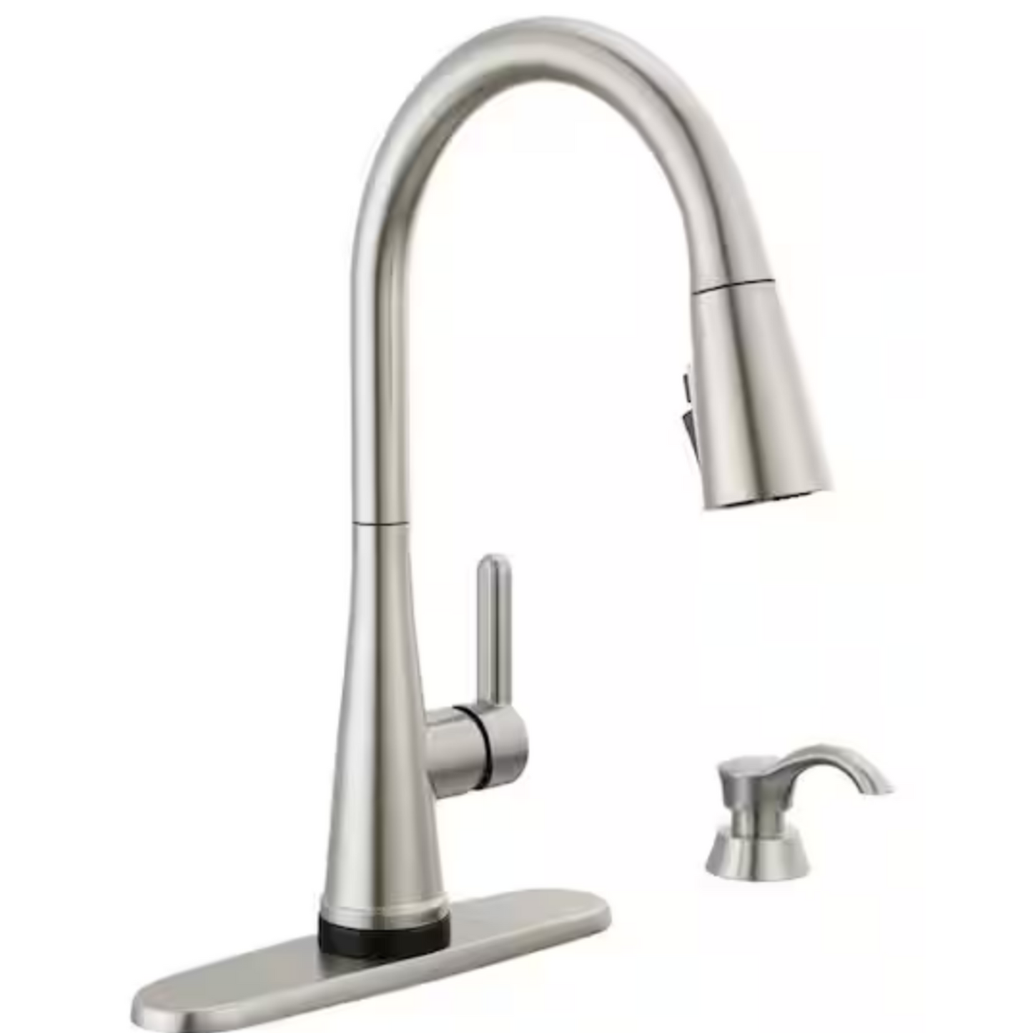 Greydon Touch2O Single Handle Pull Down Sprayer Stainless Steel Kitchen Faucet