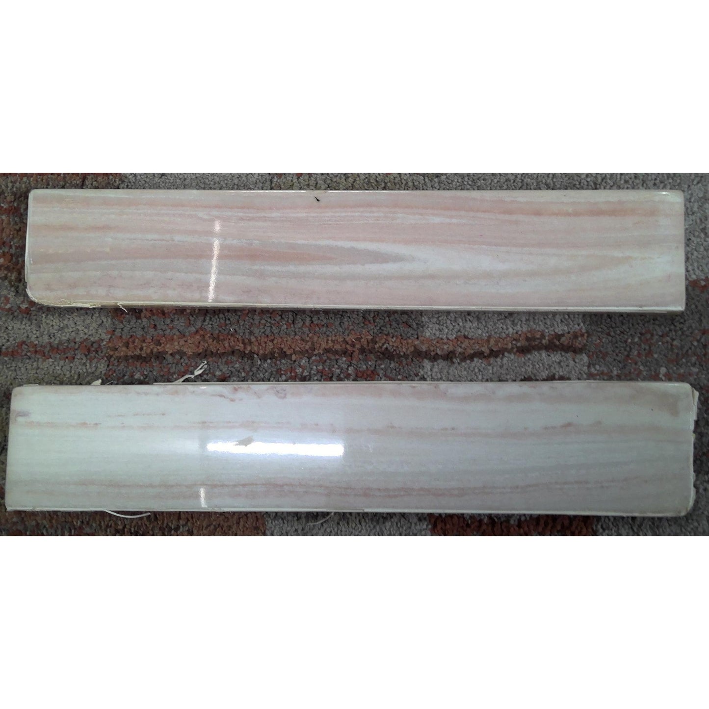36" Pink Cultured Marble Vanity Top
