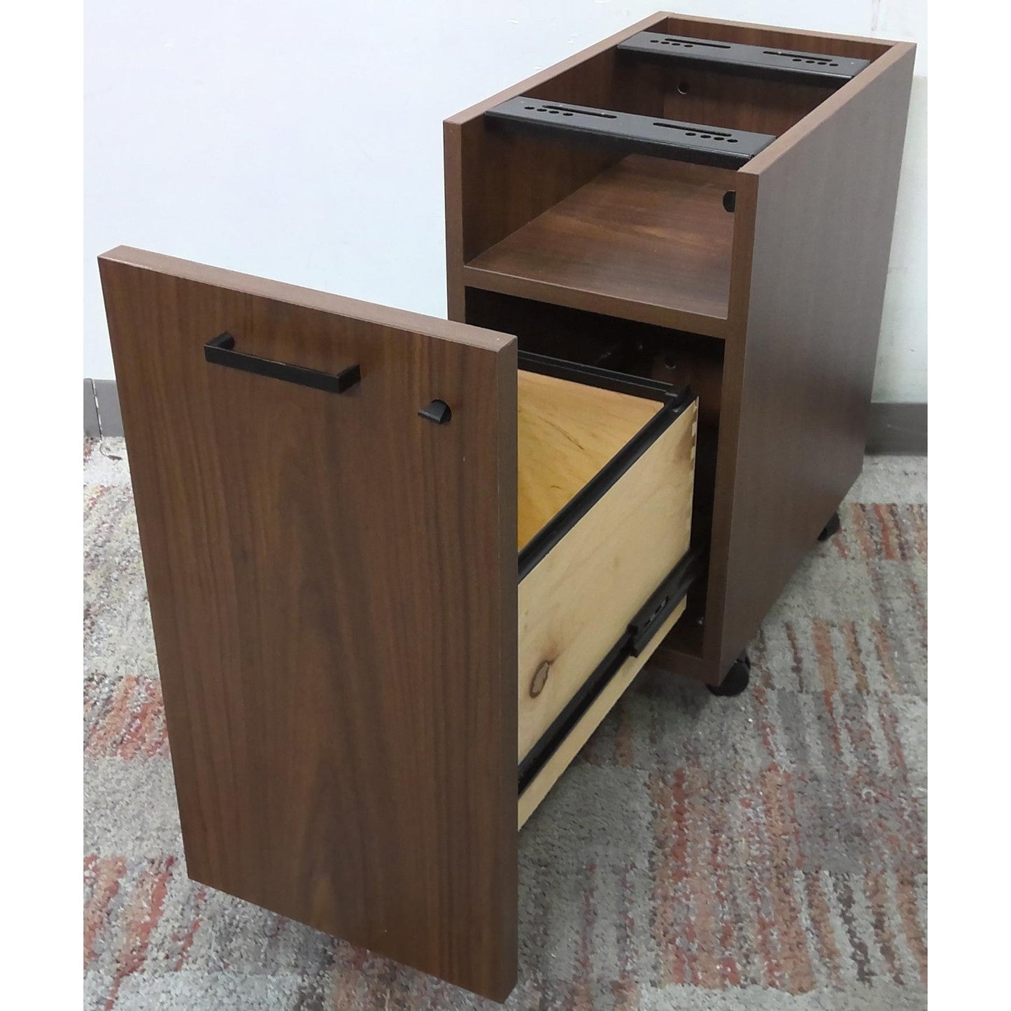 Rolling Office File Cabinet