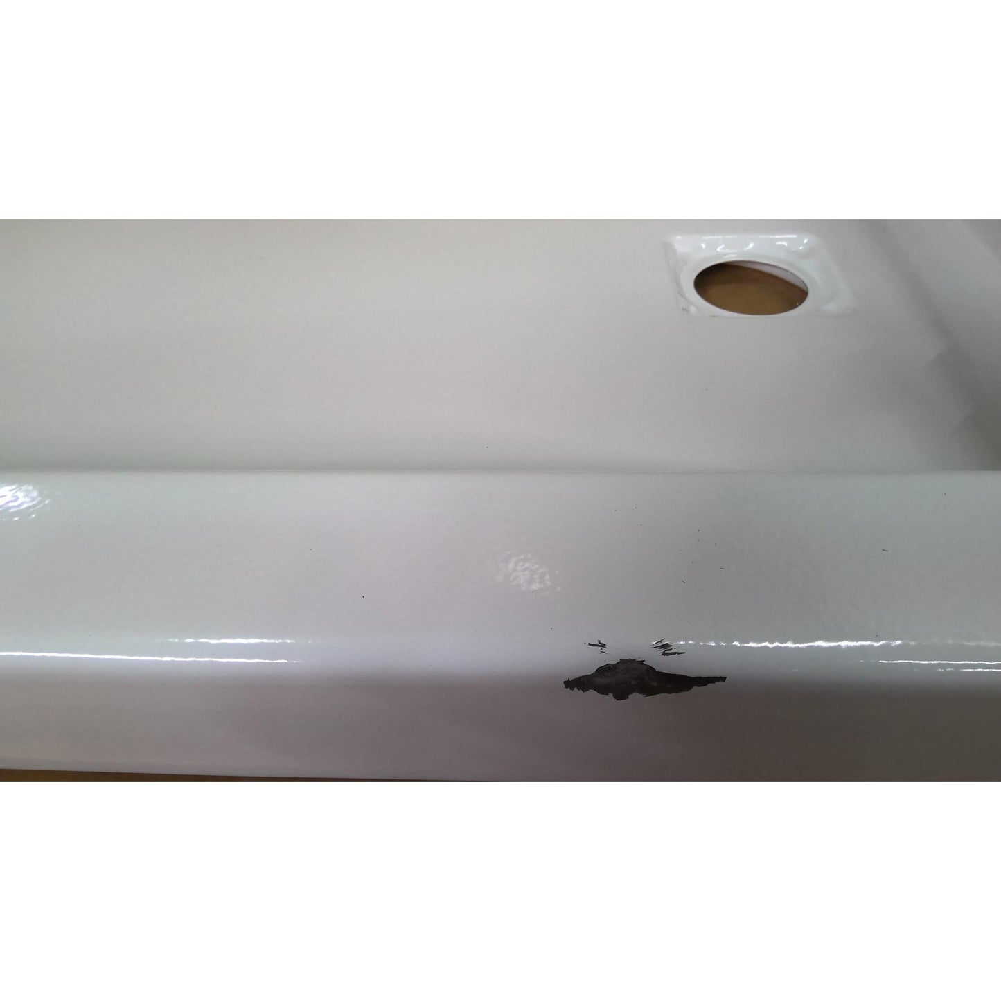 32x60 Right Drain Single Threshold Steel Rectangle Shower Pan Base