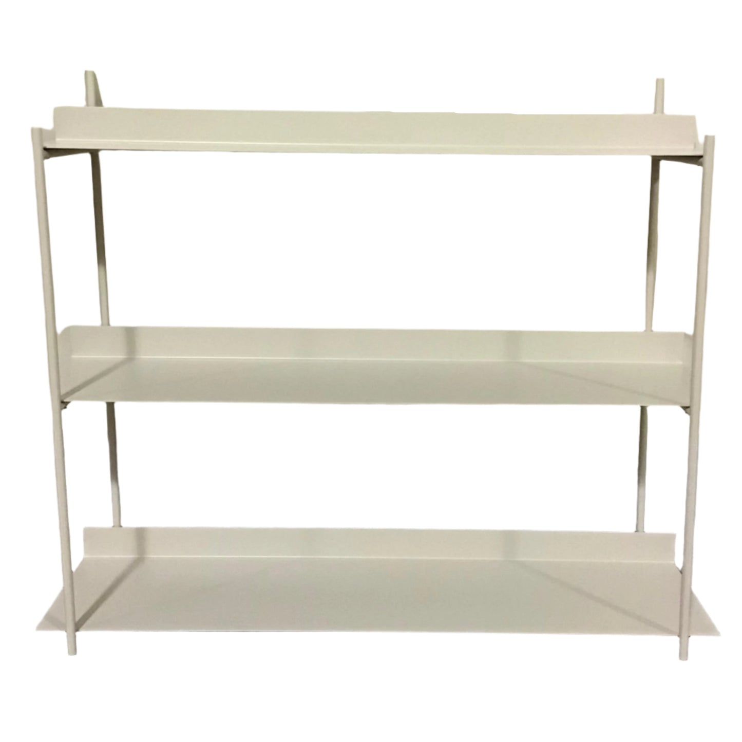 White 3-Tier Bookcase
