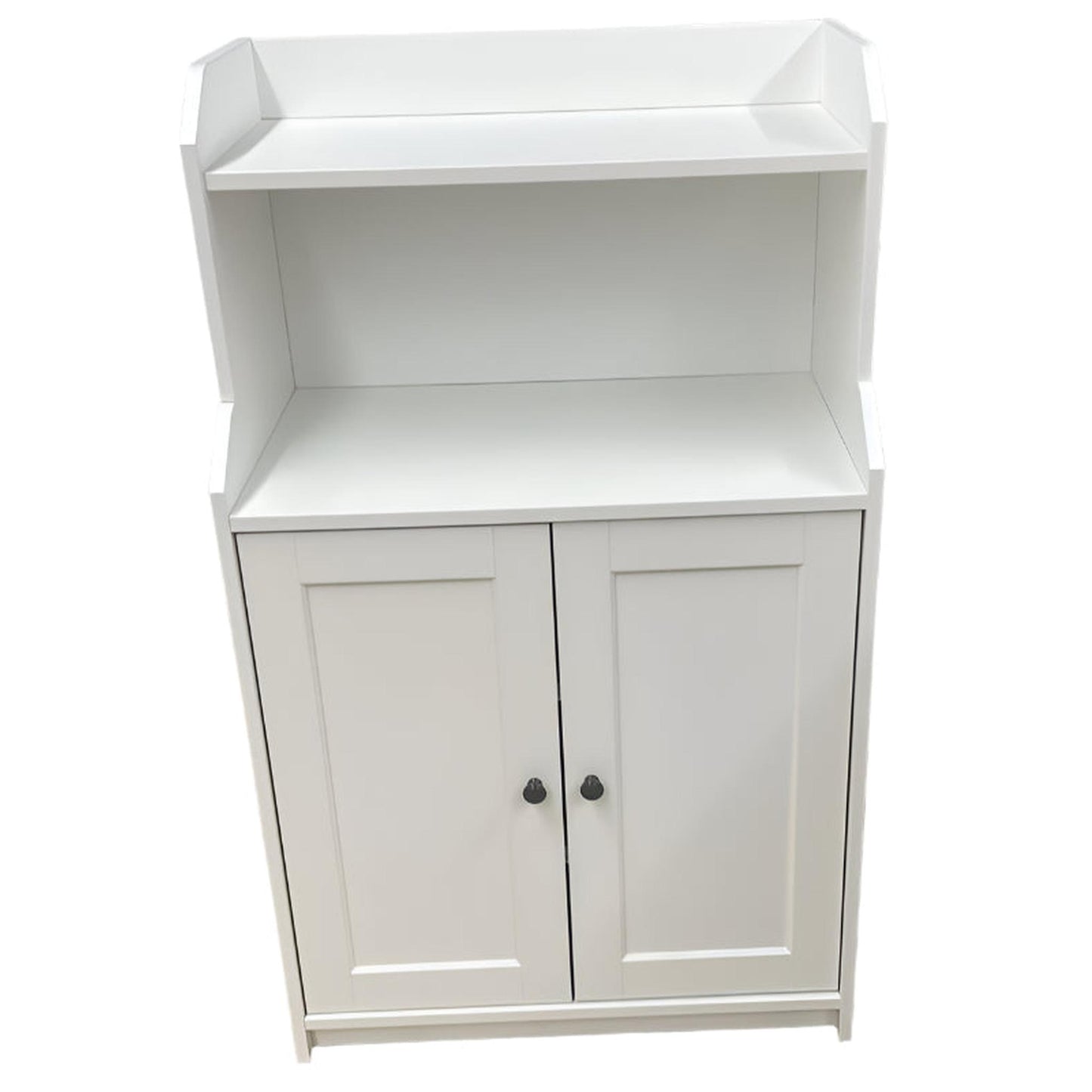 White Microwave Stand