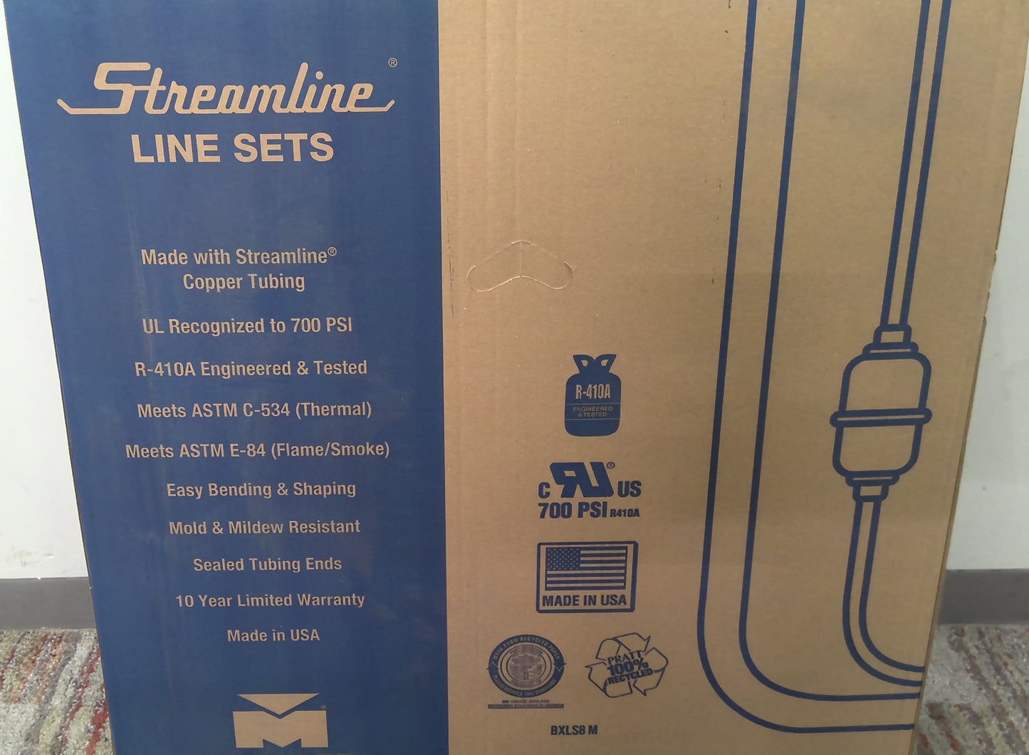 3/8" x 5/8", 50' - Air Conditioner Line Set