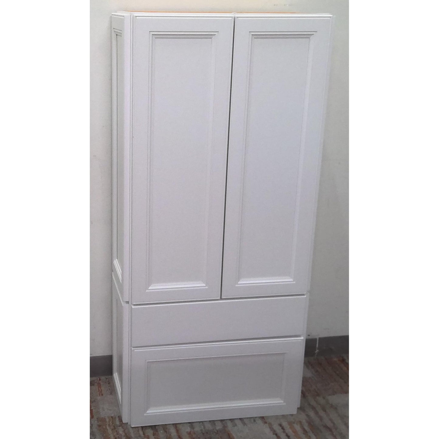 26" White Upper Cabinet