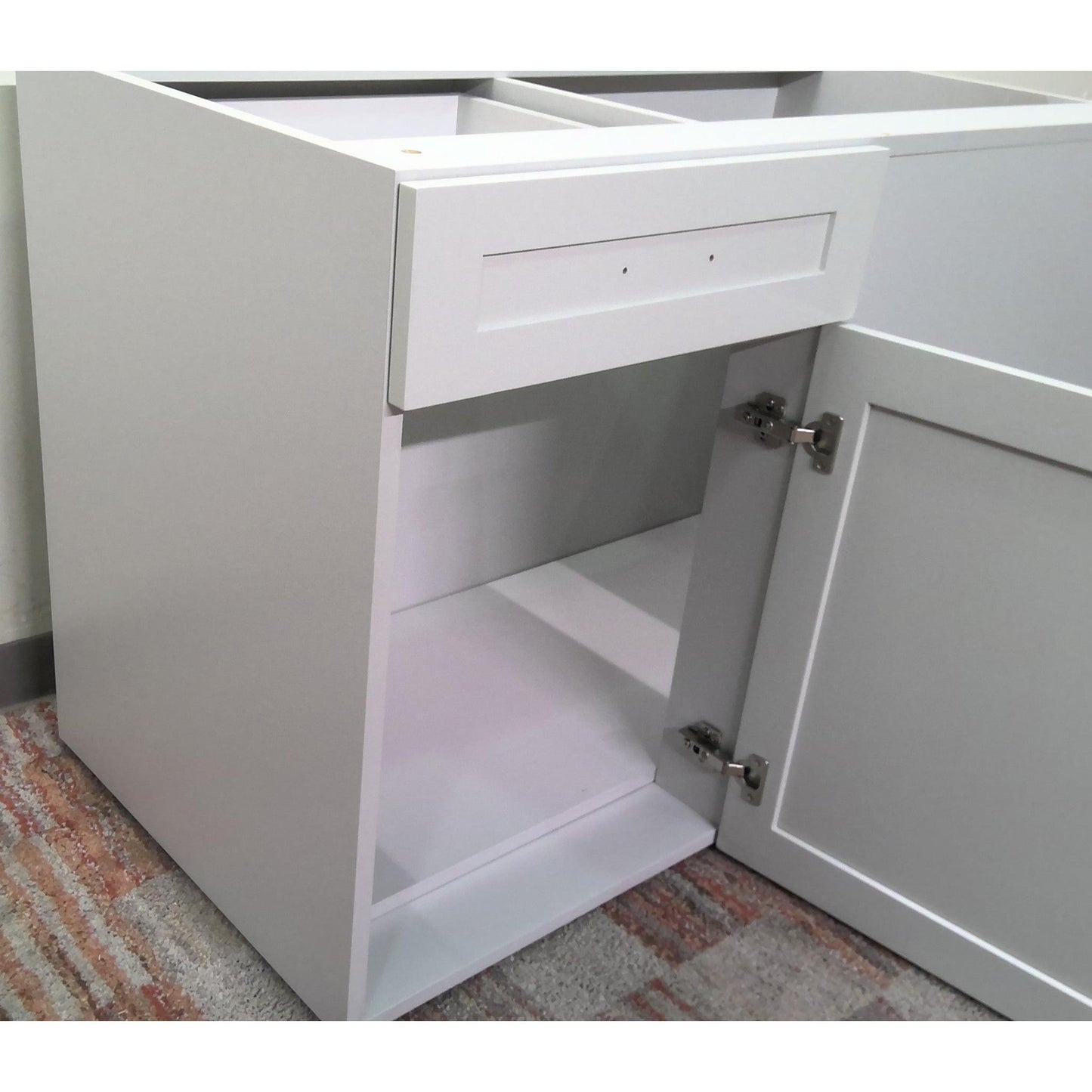 Gray 45" Blind Corner Base Cabinet