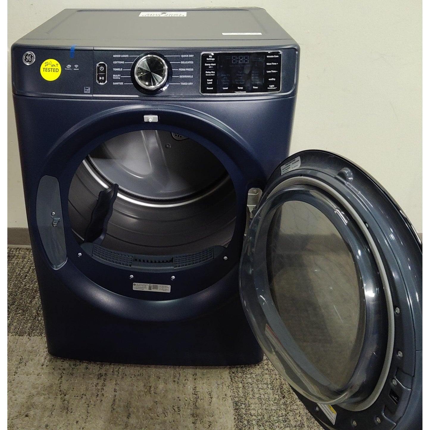 ReStore Select x GE 7.8 Cu. Ft. Smart Front Load Electric Dryer with Sanitize Cycle - DA915558G - FL