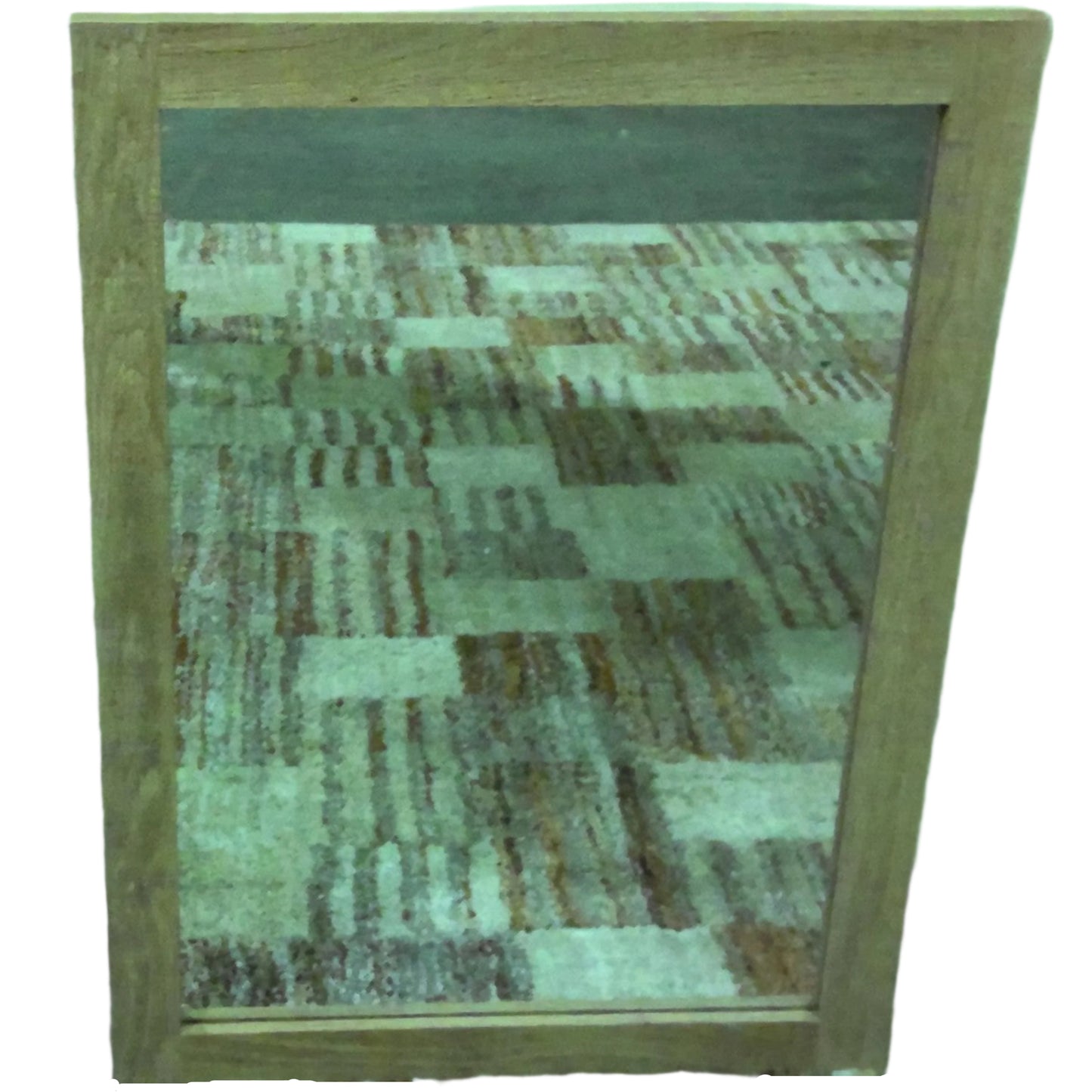 20" Rectangular Mirror with Wood Frame