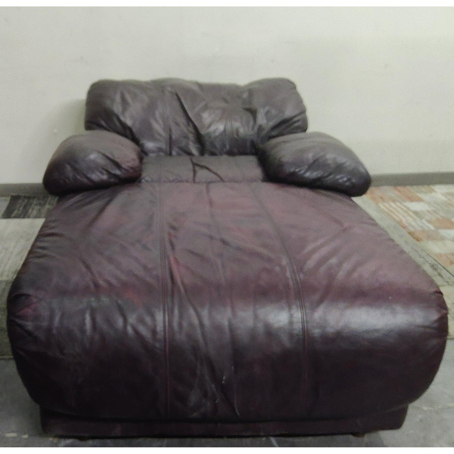Leather Reclining Lounge Chair