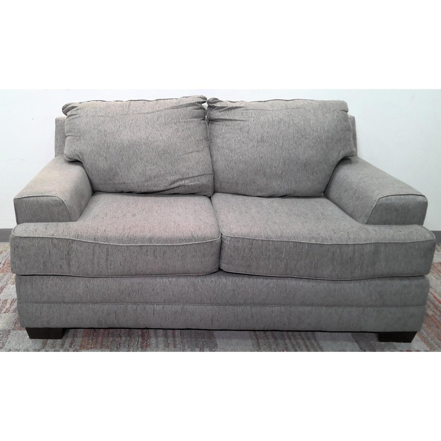 66" Gray Loveseat