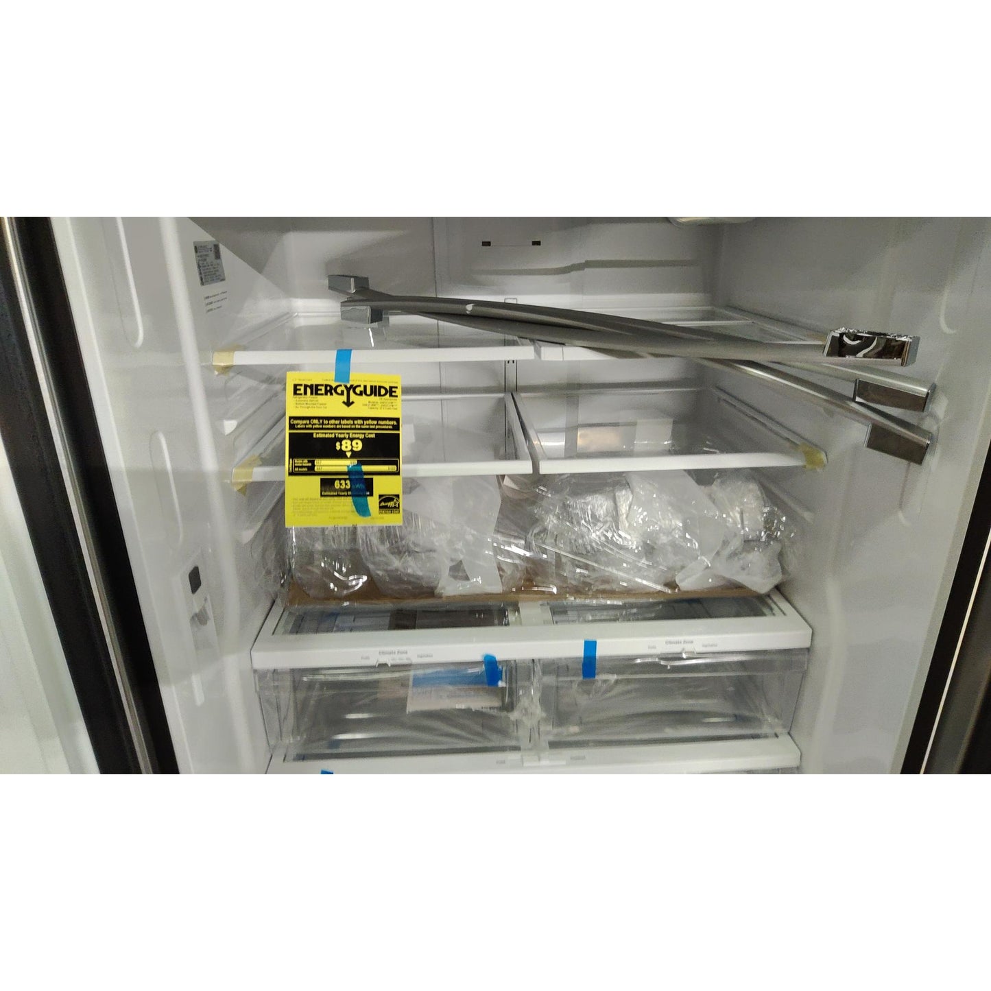 ReStore Select x GE Energy Star 27 Cu. Ft. Fingerprint Resistant French Door Refrigerator - FA316958 - FL