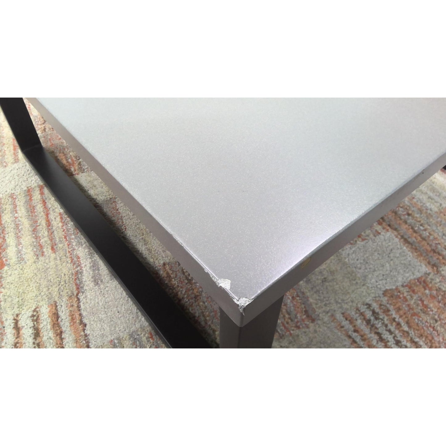 40" Gray Coffee Table