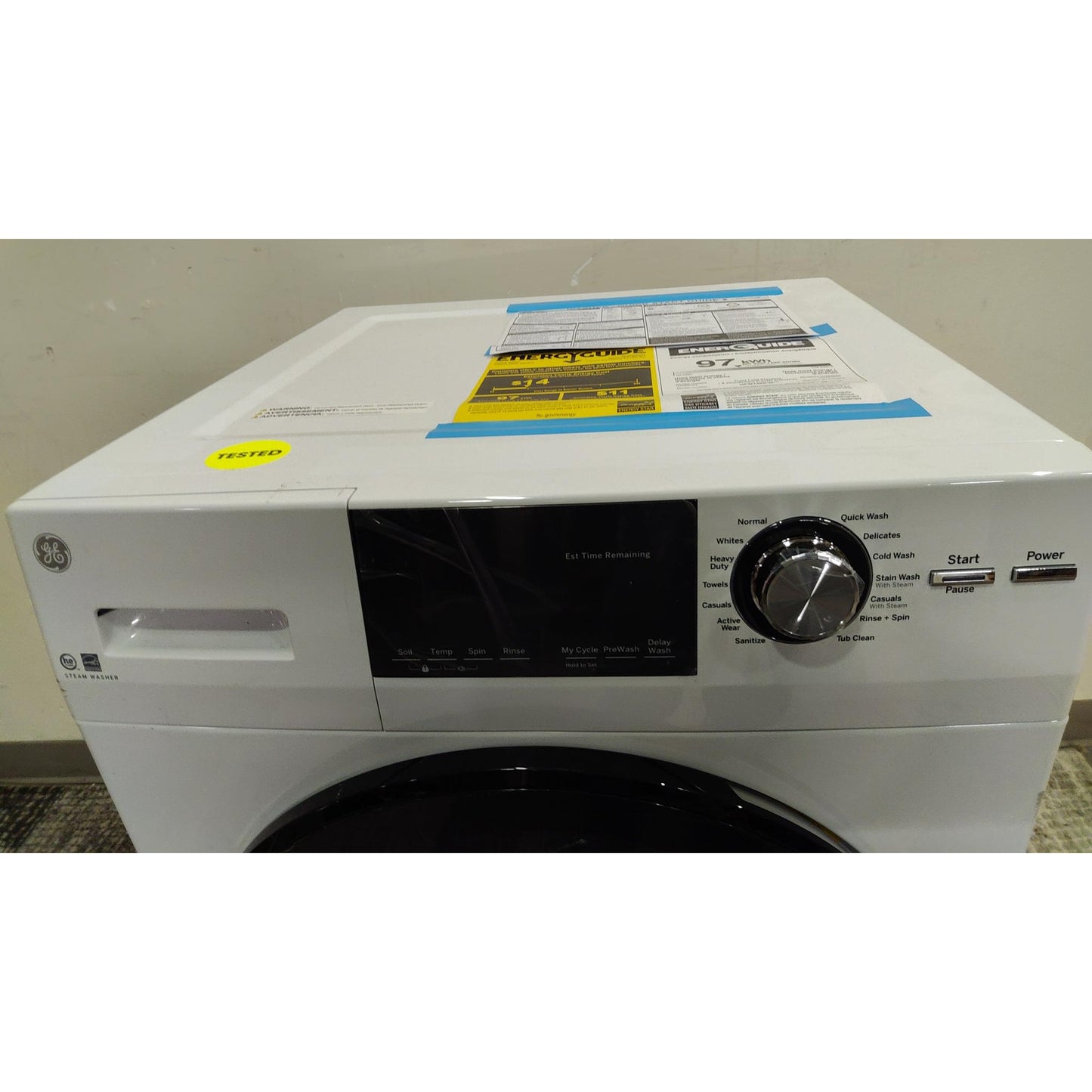 ReStore Select x GE 24" 2.4 Cu. Ft. Energy Star Front Load Washer with Steam - ZZ374824N - FL